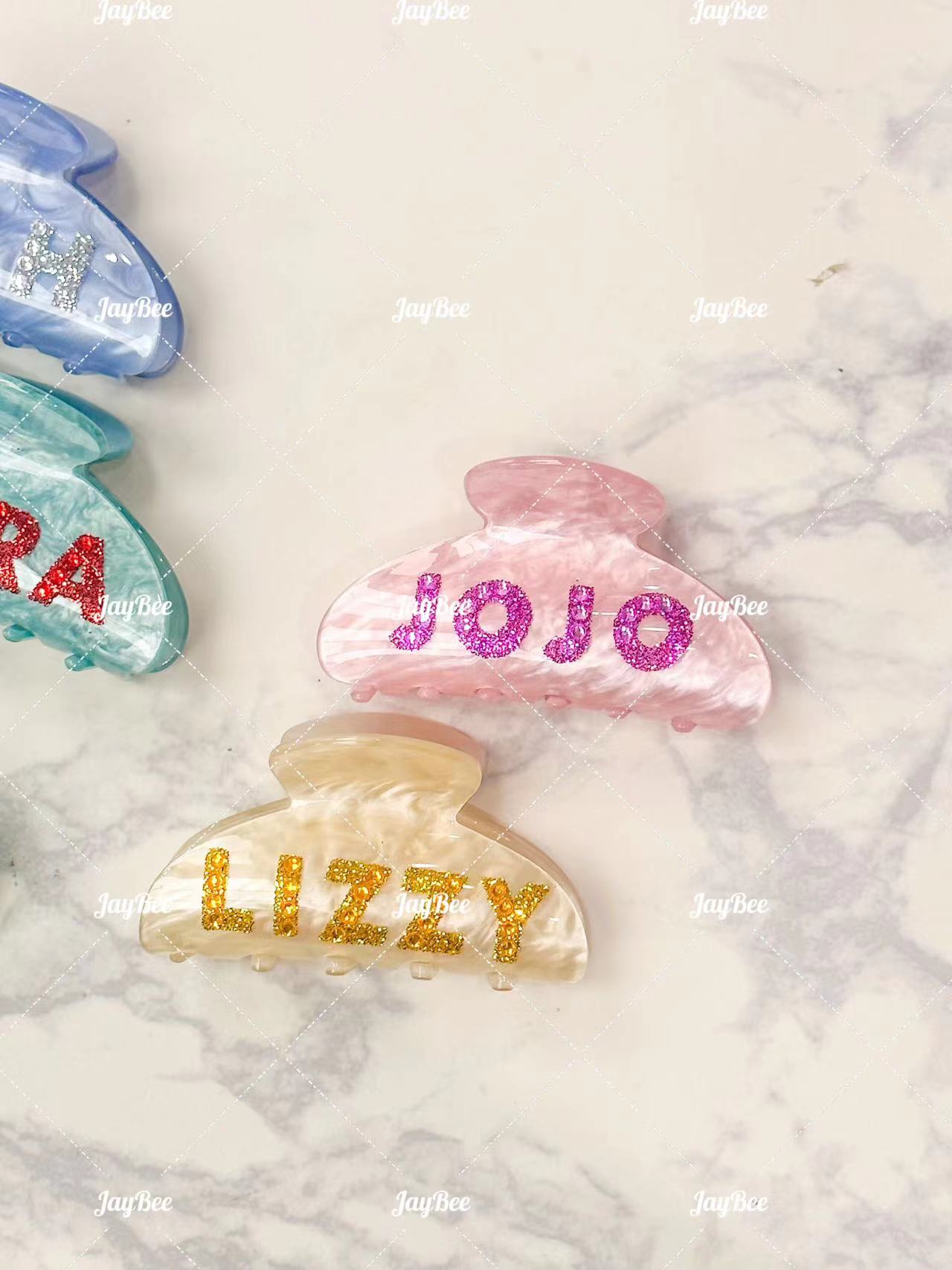 Personalized Name Hair Clip