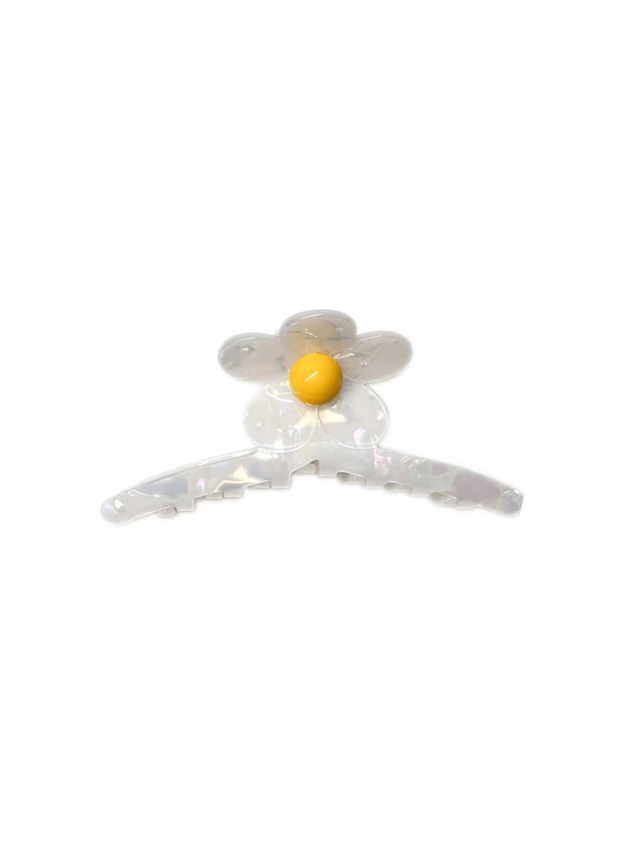 Daisy hair claw clip - LARGE