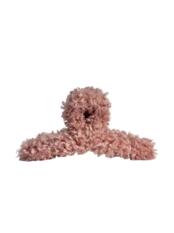 Cute and Secure: Teddy Bear Hair Claw Clip