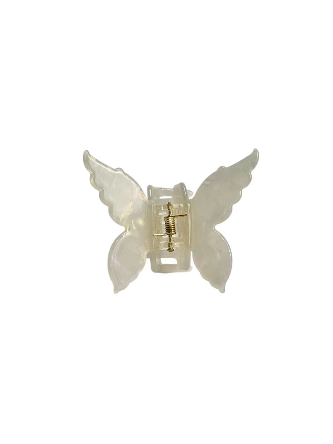Butterfly Hair Claw WHITE